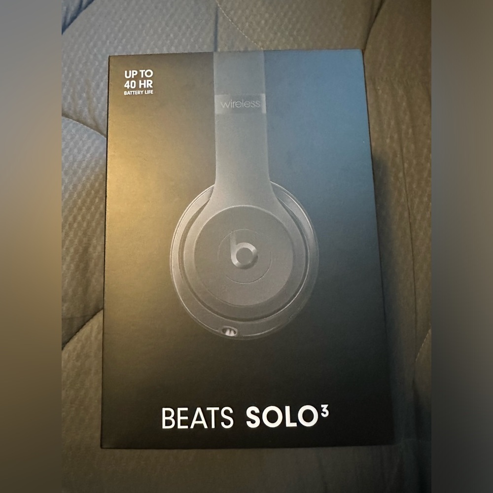 Beat solo three headphones by Dr. Dre